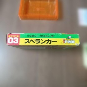 Spelunker Nintendo Famicom Japan Irem IF-03 Game Box Manual Tested