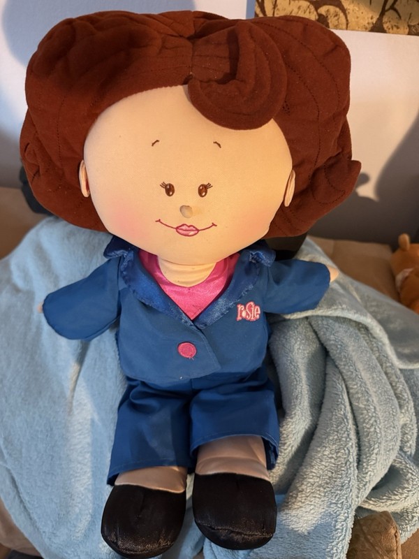 Rosie O'Donnell Signed Doll Talk Show Talking Plush Toy Gift Autographed 1997