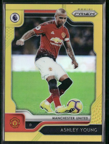 2019-20 Panini Prizm Premier League #51 Ashley Young Gold #/10