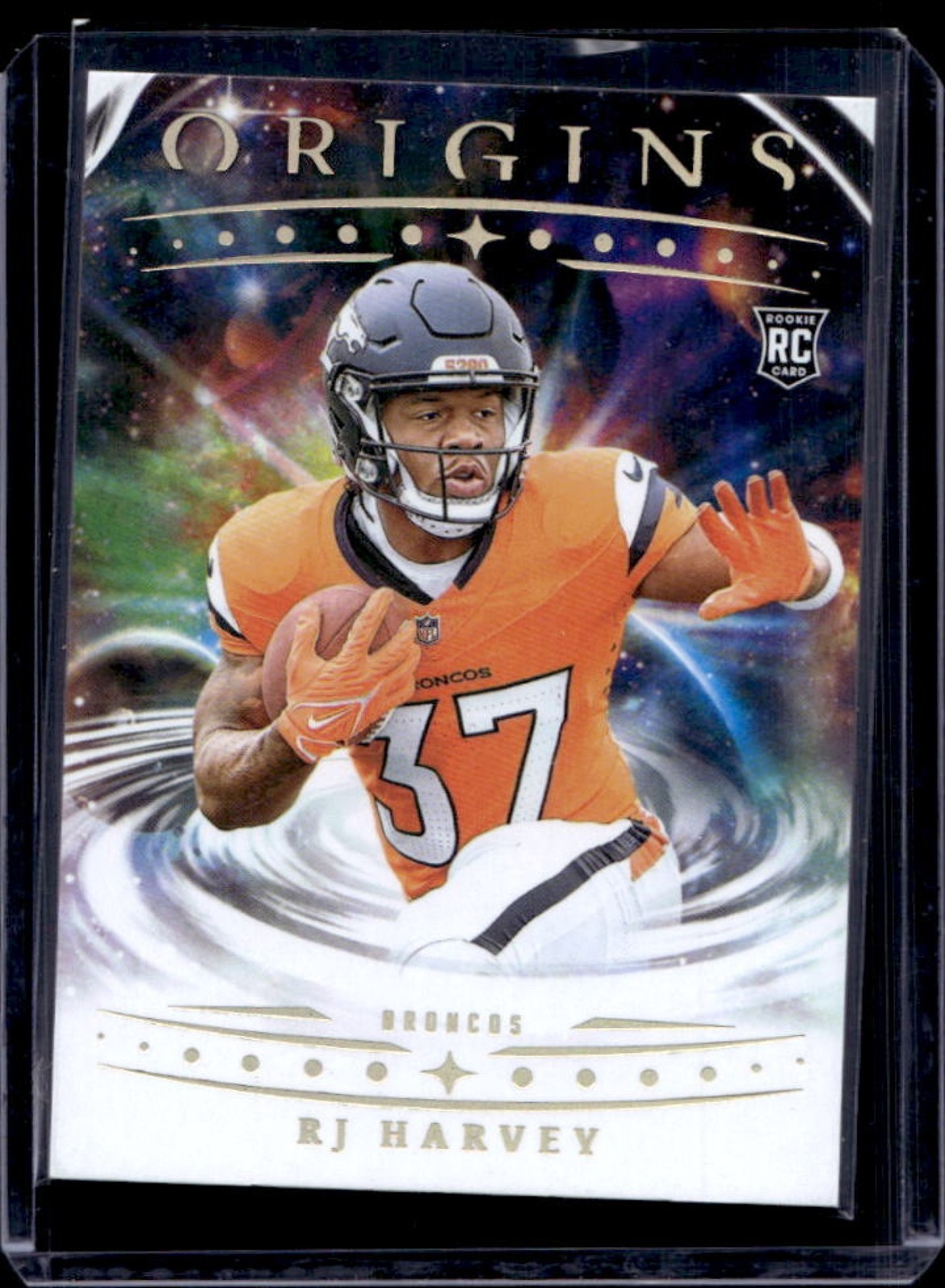 2025 Origins RJ Harvey Rookie RC #141 Broncos