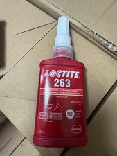 2 pack- 50ml tubes Loctite 263 Threadlocker Red High Strength - 50ml