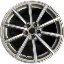 Audi Machined Grey A6 Oem Wheel 19 2016-2018 Original Factory Rim 58973b Audi Machined Grey A6 Oem Wheel 19 2016-2018 Original Factory Rim 58973b