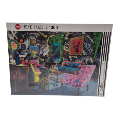 Heye Puzzle 1000 Teile   Norman O Flynn: Room With Deer   NEU & OVP Rarität