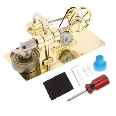 Mini Heißluft Stirlingmotor Motormodell Pädagogik Dampf Wärme Bildung