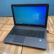 HP ZBook 15 G4 Intel i7-7700HQ 16GB RAM 512 GB SSD Win 10 Pro