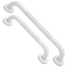 12 Inch / 16 Anti Slip Shower Grab Bar Oil Rubbed White, Munzong...