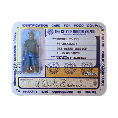Super7 ReAction Ol' Dirty Bastard Wu-Tang Clan Music Figure Standard Size