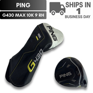 Pilote Golf PING G430 MAX 10K – 10,5°, Droitier, Tête Seule Neuve