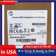 AB 2094-BC04-M03-S AB Kinetix 6000 Integrated Axis Module NEW IN BOX US Free Tax