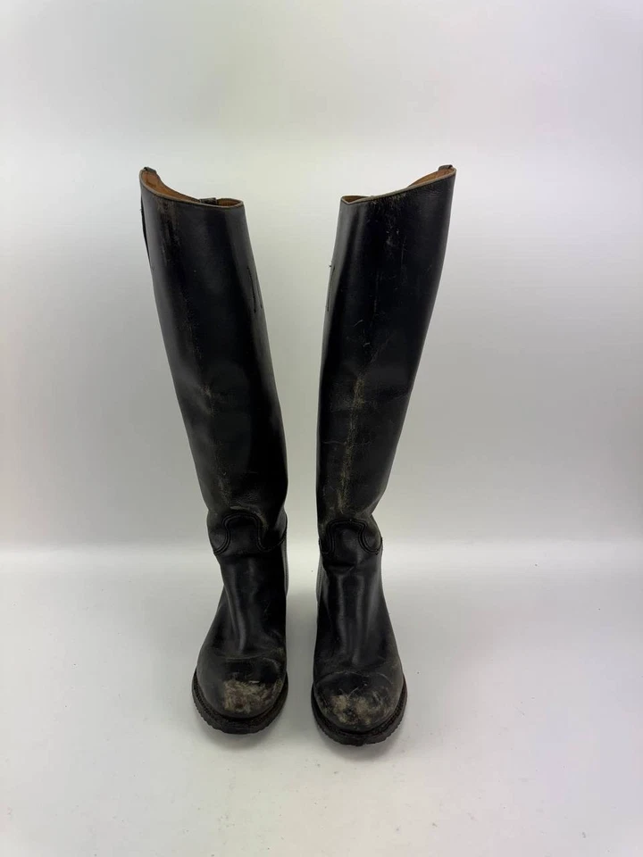 Botas de equitación inglesas ecuestres de cuero negras altas Dehners para mujer 6,5 18131 Foto 4 de 4