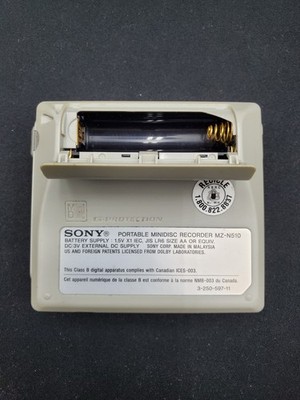 SONY NET MD WALKMAN MZ-N510 TYPE-S MINIDISC PLAYER/RECORDER W/CASE
