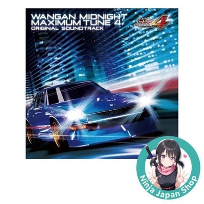 Wangan Midnight MAXIMUM TUNE 4 Original Soundtrack Audio CD NEU
