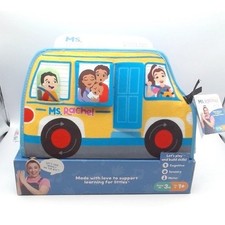 Ms. Rachel Tummy Time Activity Bus Baby Toy, BRAND NEW IN BOX