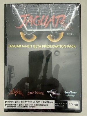 Atari Jaguar Beta Preservation Pack CIB NEW SEALED Clam Shell 93 Of 100 2010