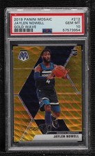 2019 Mosaic Rookies Tmall Gold Wave Prizm Jaylen Nowell #212 PSA 10 GEM MT 03ss