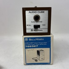 RARE Bell  Howell Audio Cube Slide Change Projector Recall Forward Corded VTG