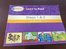 Hooked on Phonics Learn to Read Steps 1 & 2 Workbook
