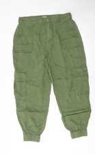 Savida Damen-Cargohose lockere Passform UK-Größe 12