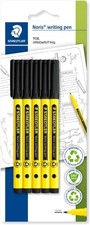Image of STAEDTLER Noris - Handwriting Pen - Black - Pack of 5, 307-9 BK5