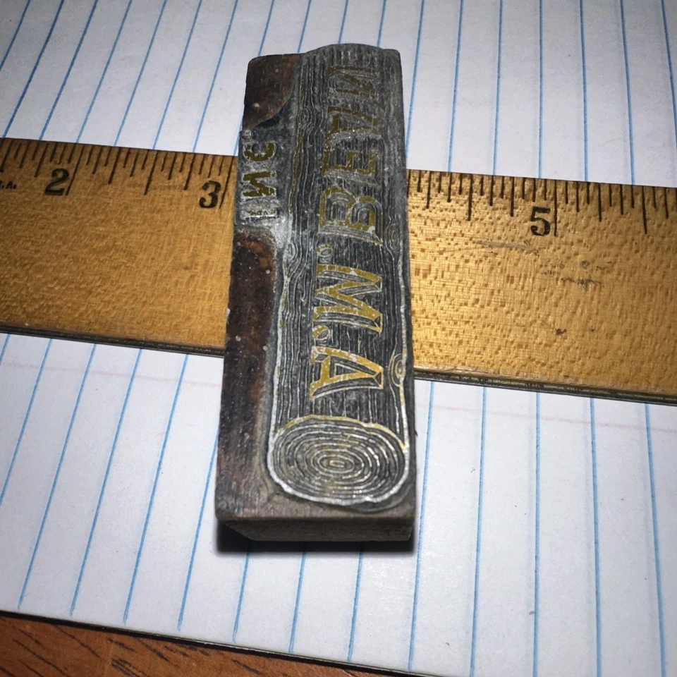 Printing Block ( A.M. BEAN Inc. ) - Image 4 of 4