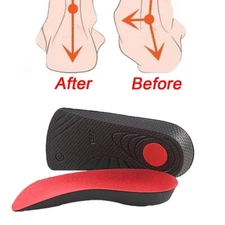 Orthotic Shoe Insoles Inserts Flat Feet High Arch Support for Plantar Fasciitis