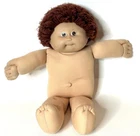 Vintage 1985 Cabbage Patch Doll Boy With Red Hair One Tooth And 2 Dimples No Tag
