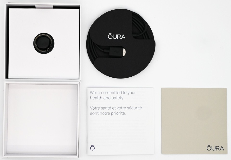 Oura Ring 4 Kit Di Misurazione Oura Ring Gen 3 Heritage Taglia 7 Colore Oro - Smart Tracker Attività, Sonno E Frequenza