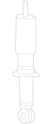 Conjunto de amortiguador para Ford (P/N 5L2Z-18125-CA)
