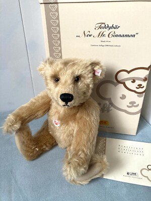 2005 STEIFF 038846 - NEW MR CINNAMON TEDDY BEAR - 44cm GROWLER - LIMITED 3000