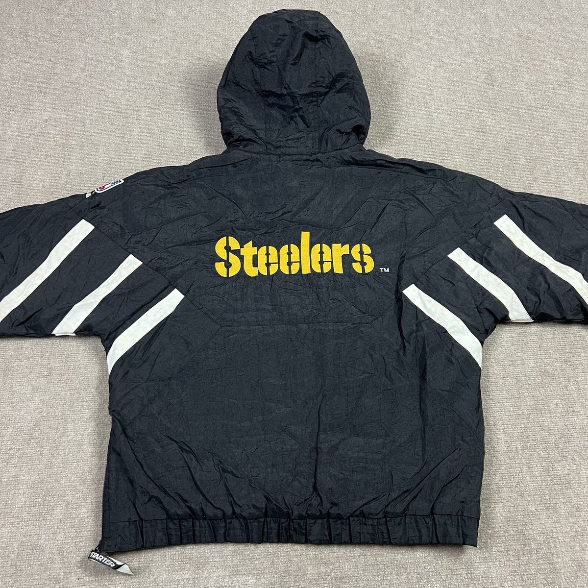 90's　STARTER/スターター PRO LINE \"NFL Vintage 90s Starter Pro Line Pittsburgh Steelers Puffer