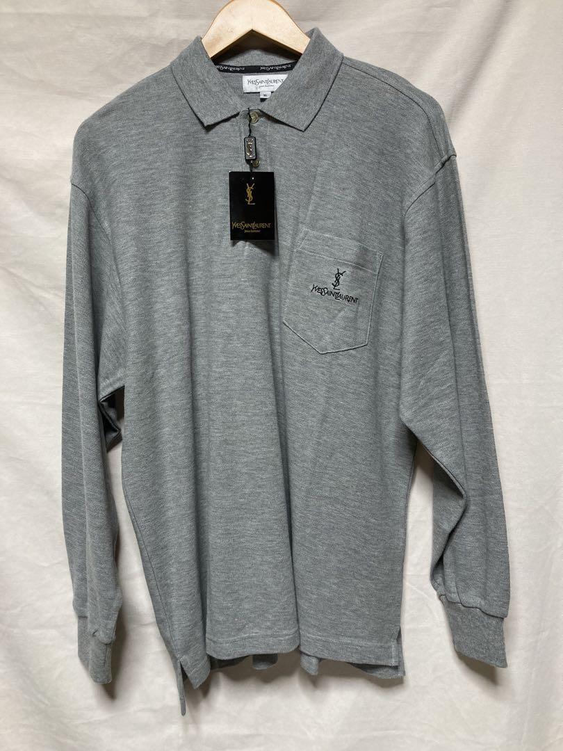 Polo uomo Yves Saint Laurent vintage taglia XL fondo di magazzino mai indossata autentica