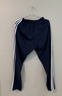 Adidas Track Pants Navy Blue Size Mens Medium | eBay