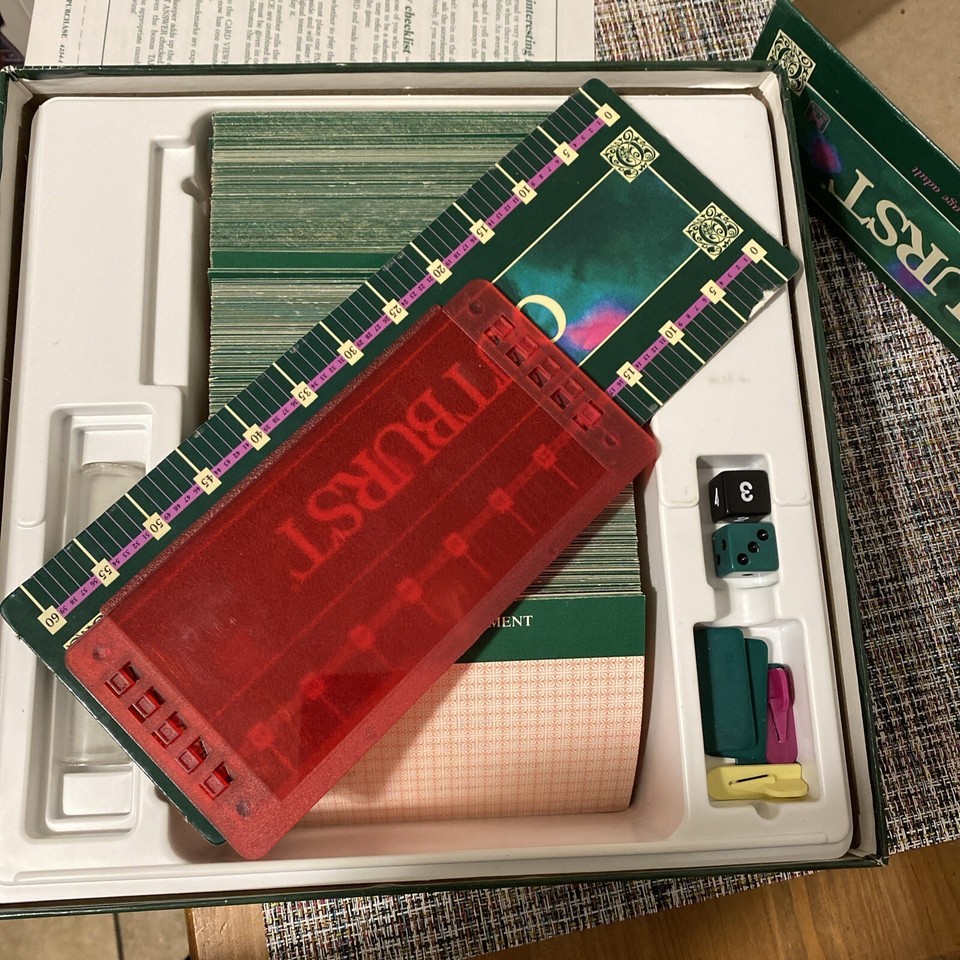 OUTBURST BOARD GAME 1986 eBay