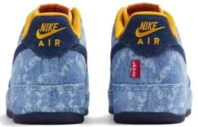 Levi's × Nike Air Force 1 Low Exclusive Denim CV0670-447 Men's