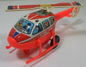 red toy helicopter