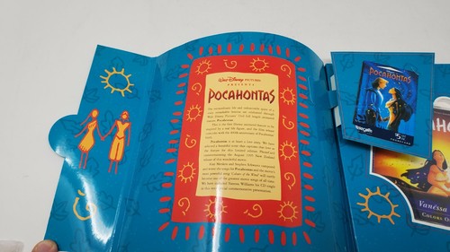 Juego de álbumes de tarjetas telefónicas de Disney Pocahontas edición limitada de 3000 - Imagen 3 de 4
