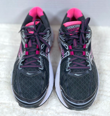 Saucony Omni 15 Womens Running Shoes Size 10.5 Black Pink S10315-1