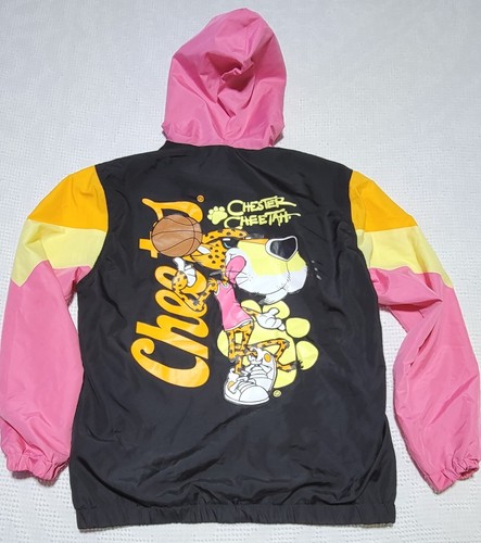Vintage Cheetos Chester Cheeto Pullover Windbreaker Unisex Adult Size L - Picture 14 of 22