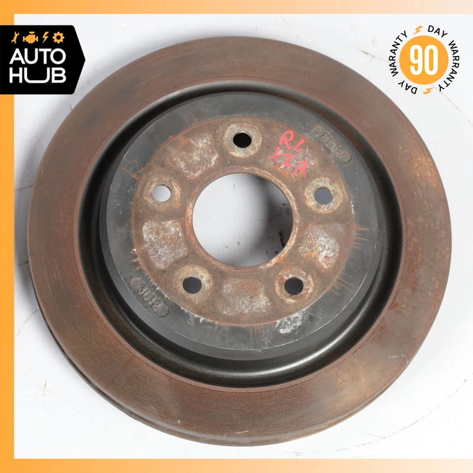 04-13 Cadillac XLR Corvette C6 Juego de 2 discos de rotor de freno trasero OEM Foto 3 de 4