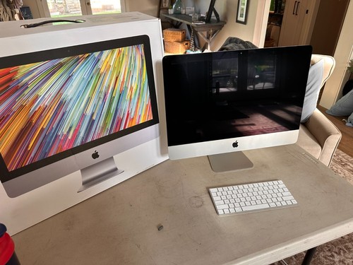 iMac 21.5" 2017 Retina 4K 3.4Ghz Quad Core i5 8GB RAM 1TB Fusion Radeon Pro 560