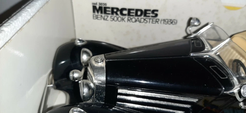 MERCEDES BENZ 500K ROADSTER 1936 COD.3020 BURAGO SCALA 1:20 2°SCELTA - Immagine 2 di 2