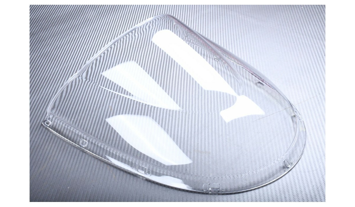 Windschield clair avec carbone blanc pour déviation du vent Ducati 996 - 2