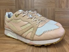 RARO🔥 Diadora N9000 x Característica Fresa Melocotón Turrón Cuero 10 Hecho en Italia