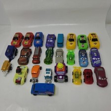 Lot Of 25 Misc Brand Toy Cars Trailers Burger King Hotwheels Matchbox Mc Donalds