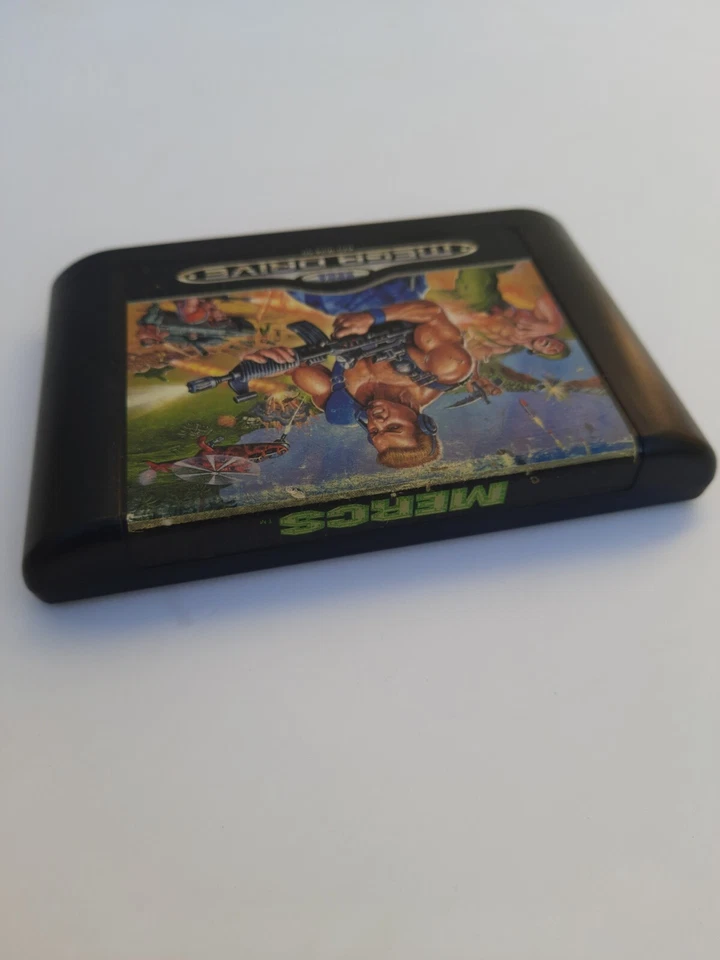 Lote de 3 SEGA MEGA DRIVE, BUBSY 1-MERCS-CHUCK ROCK, HECHO EN JAPÓN Foto 2 de 4