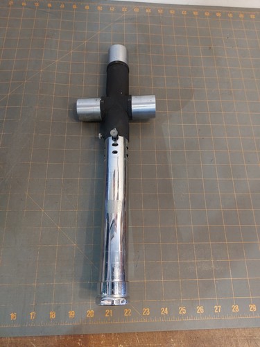Heiland Research Chrome Flash Tube Star Wars Poignée Sabre laser Vader Kylo Ren - Photo 24/24