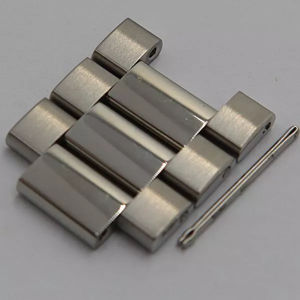 Bracelet ceinture montre homme Gucci authentique 3 maillons 126,4 pièces argent 18 mm #1