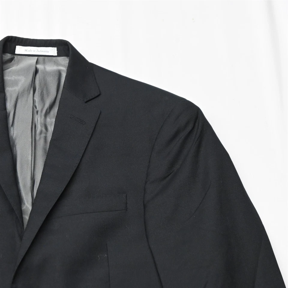 Murano 36с черная полоса Slim Fit 00% шерсти мужской Sport пальто костюм куртка Blazer - Изображение 2 из 4