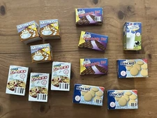 Pretend Play Food Boxes Kitchen Pantry Items Lot Corn Flakes Sugar Chocolate Bar