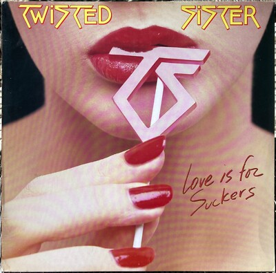33t Twisted Sister - Love Is For Suckers - LP - 1987